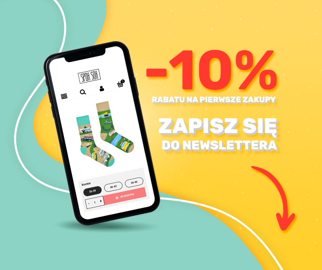 Zyskaj 10% rabatu, zapisz się do newslettera!